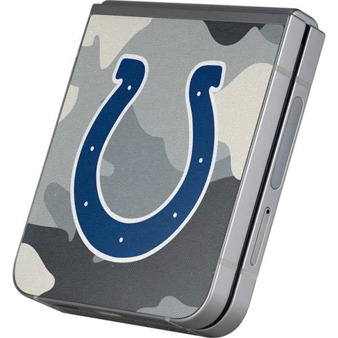 NFL Indianapolis Colts Camo Galaxy Z Flip6 Skin